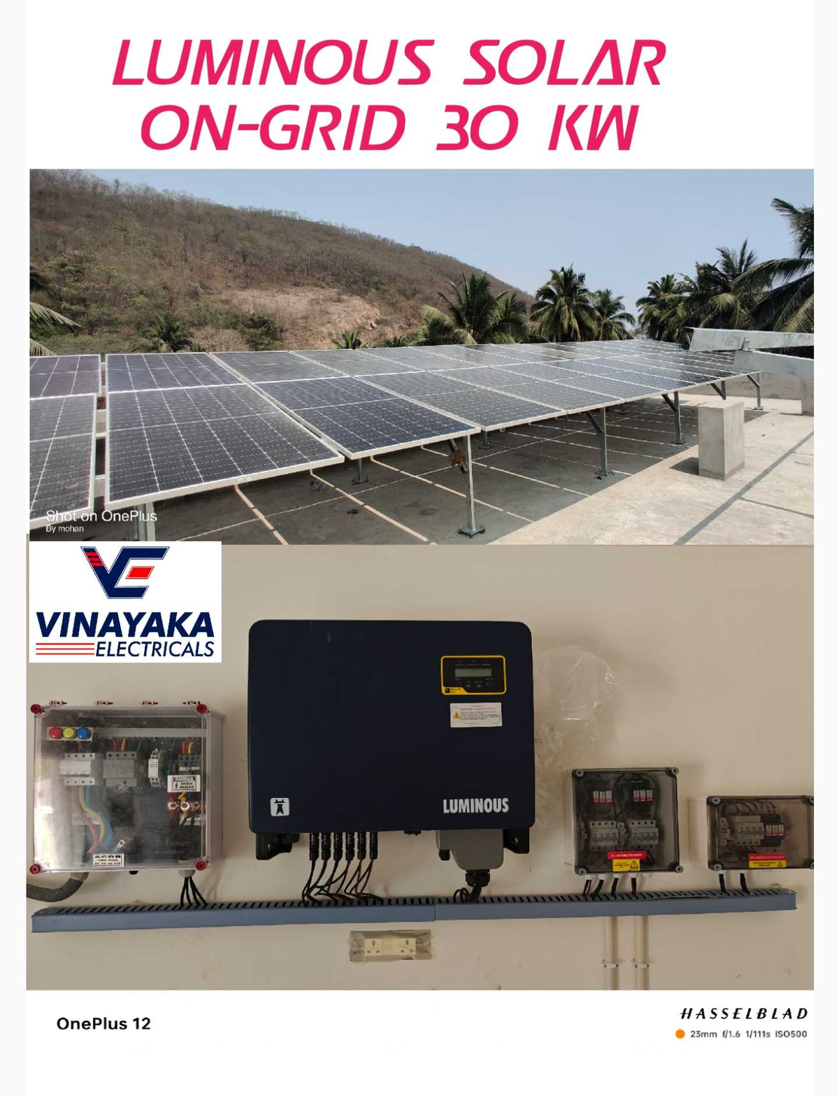 30KW On-Grid EPC