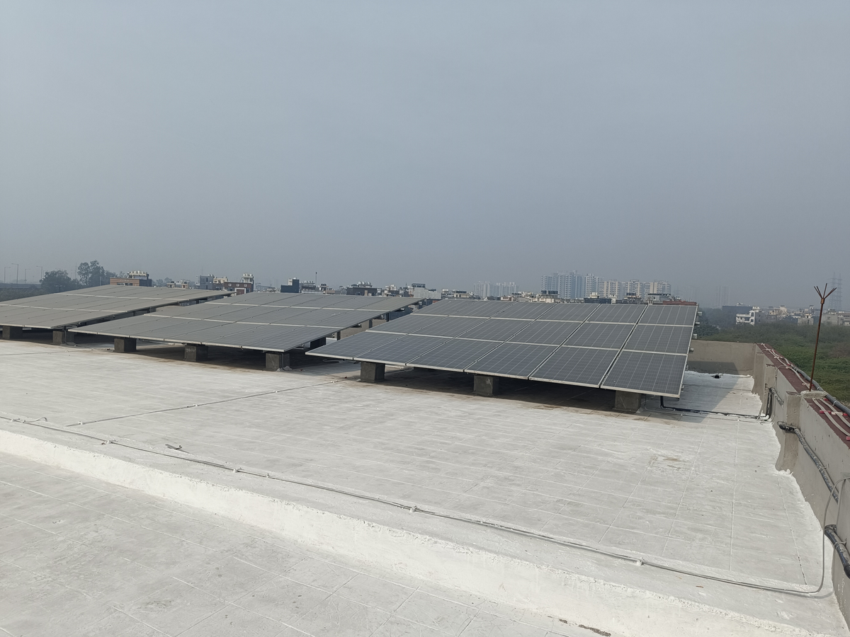 20kw solar plant successfully installed & commissioned