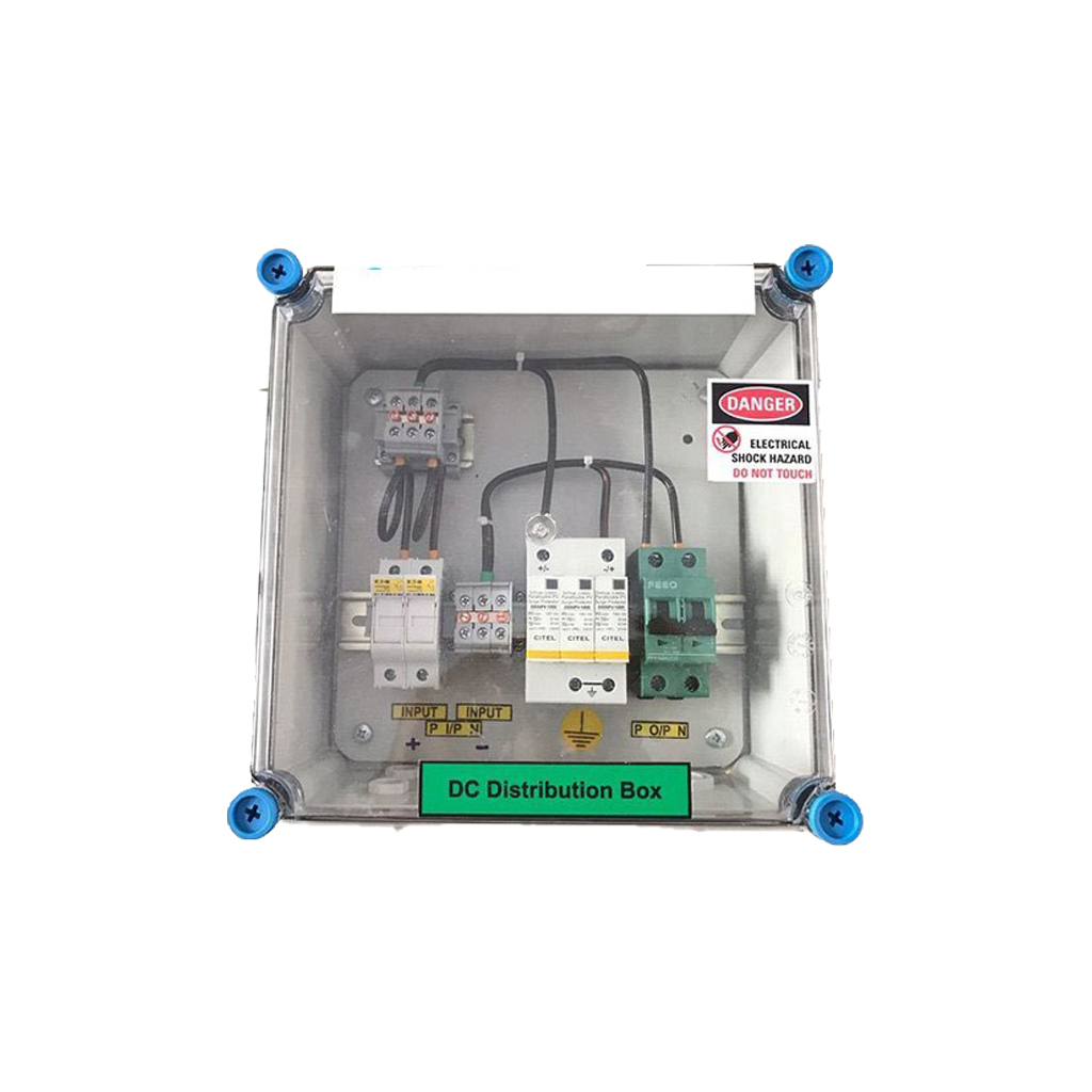 Array Junction Box 2 In 1 Out with 1 SPD and 2 DC Fuse -AJB