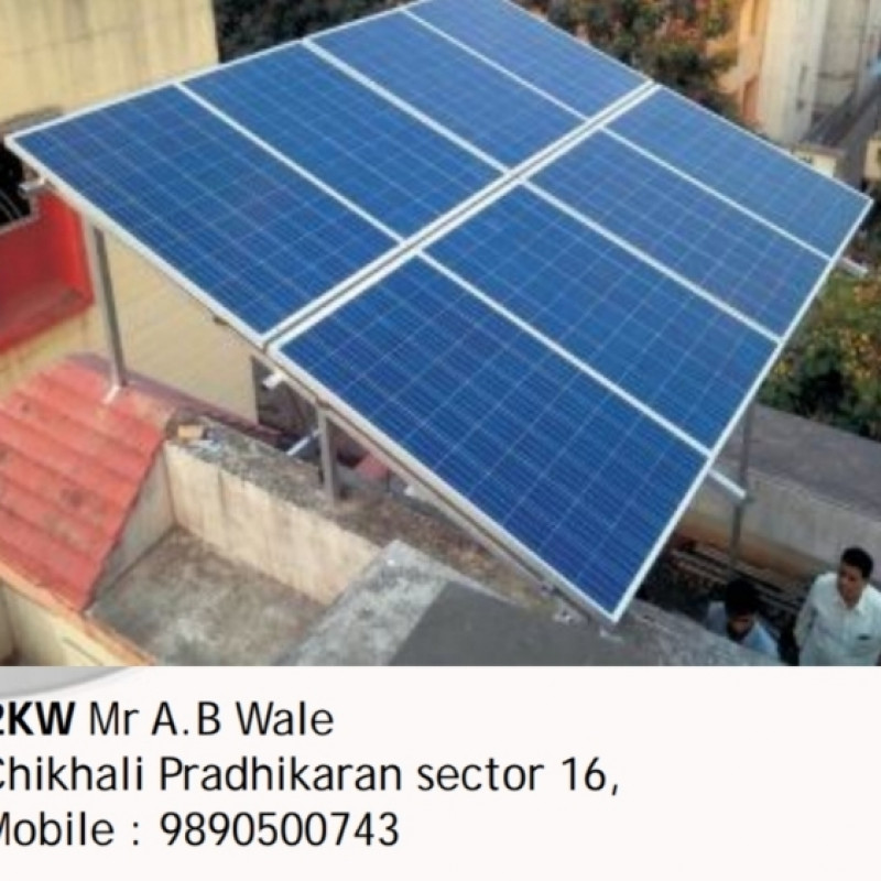 on grid rooftop solar Powerplant