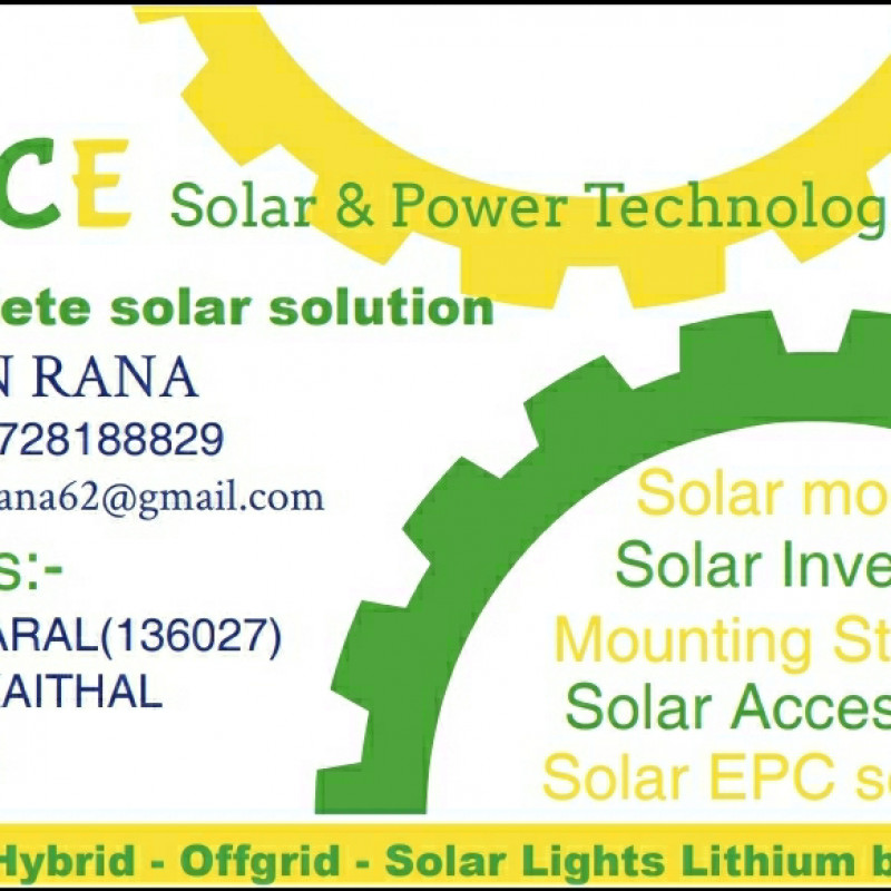 CE SOLAR & POWER TECHNOLOGIES