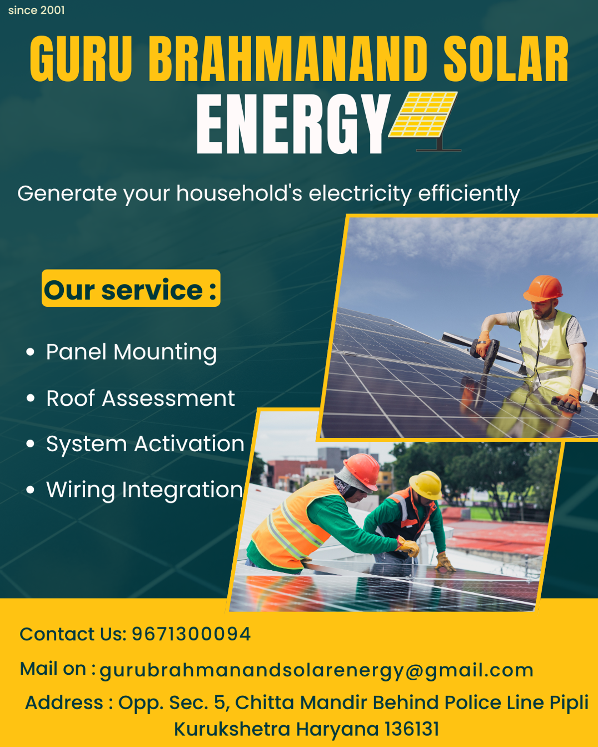 Guru Brahmanand Solar Energy