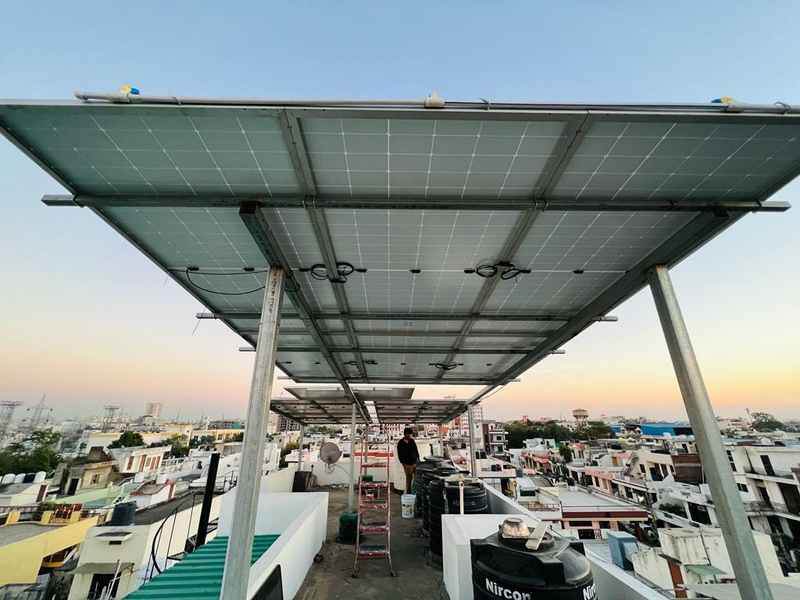 8kw system in mansarovar Jaipur Rajasthan 