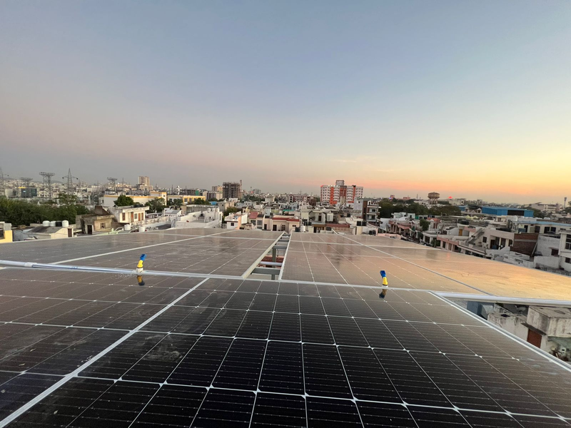 8kw system in mansarovar Jaipur Rajasthan 