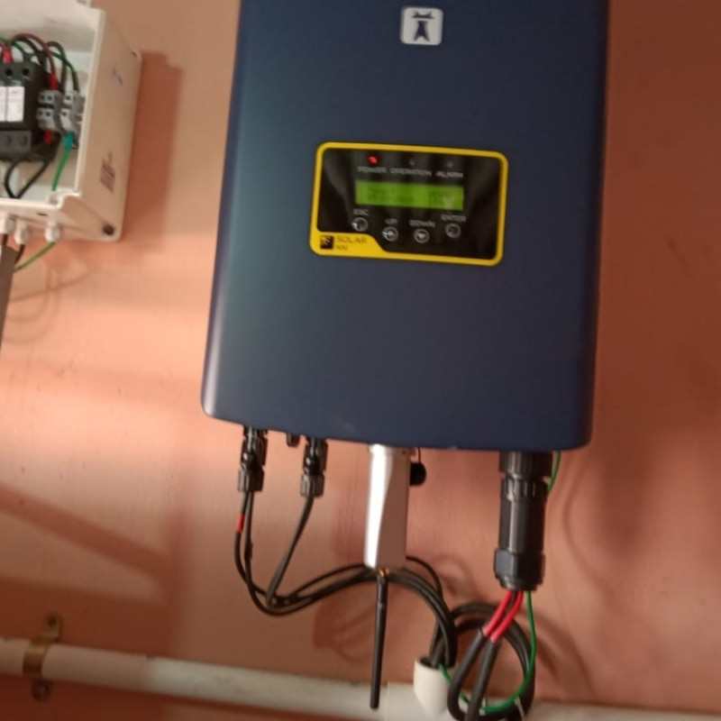 5 kW ONGRID SOLAR PROJECT WITH NETMETERING IN AGRA