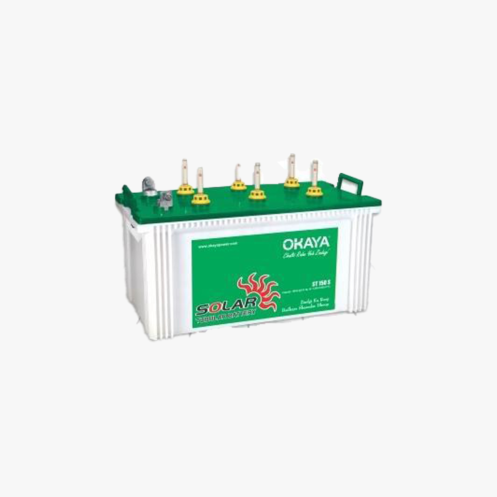 Okaya ST150S 150 Ah Solar Battery 60 Months Warranty
