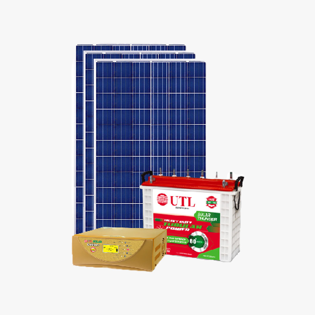 UTL Gamma+ 1 KW Solar Standard Smart Home Combo
