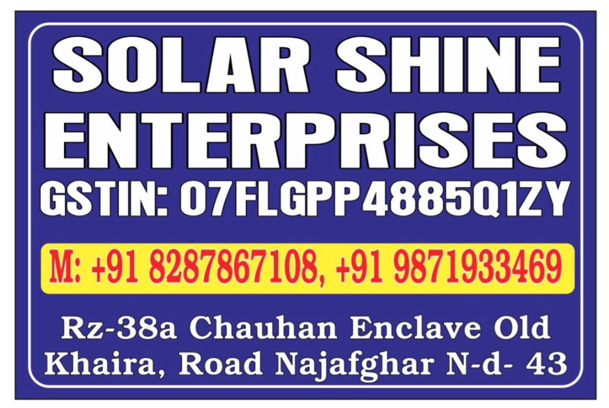 Solar Shine Enterprises