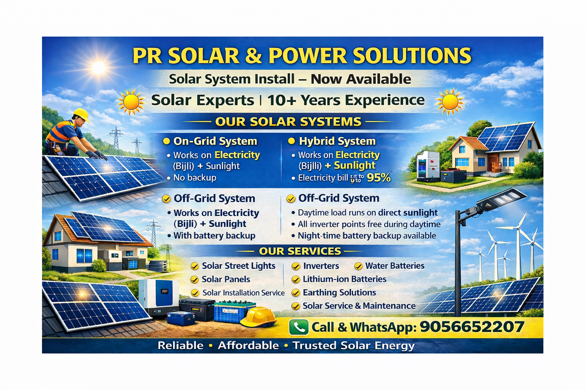 Pr Solar & Power Solutions