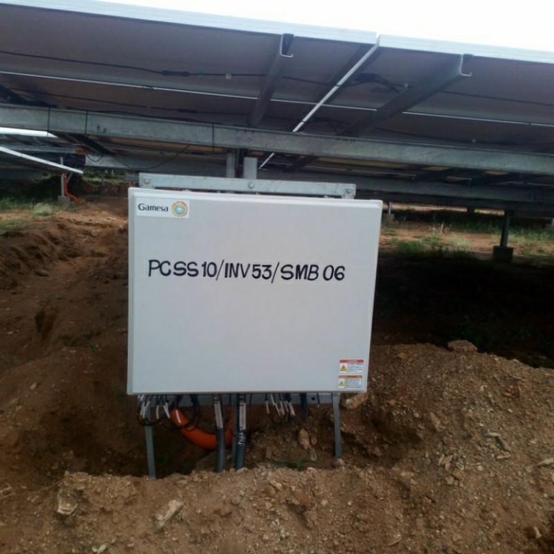 30 Mw Siemens gamesa solar project at tirunelveli