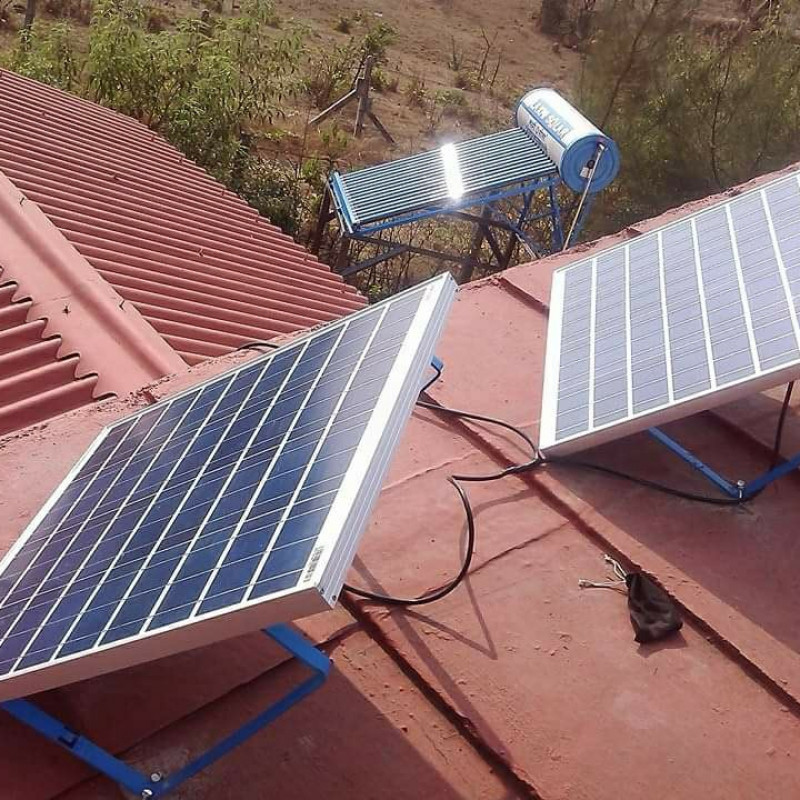 1 Hp Solar pump at Chakan Thakur Pimpri, Pune ( Maharashtra)