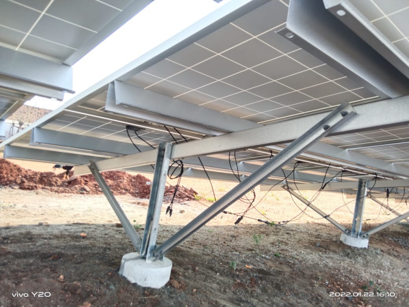 Solar Module Mounting Structure 