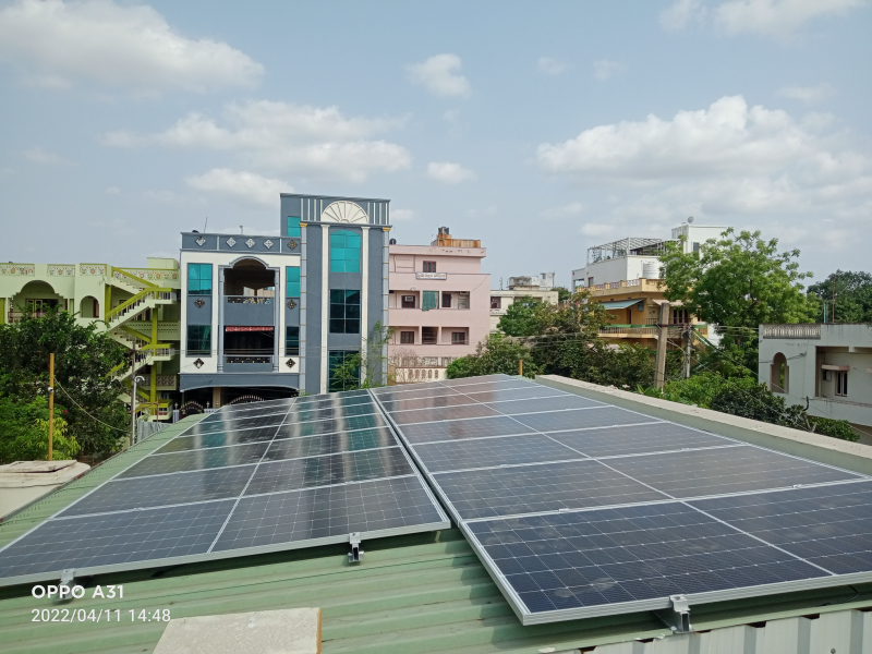 8 kw solar on grid installation