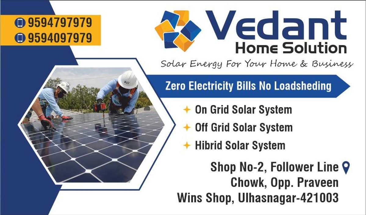 Vedant Solar Solutions