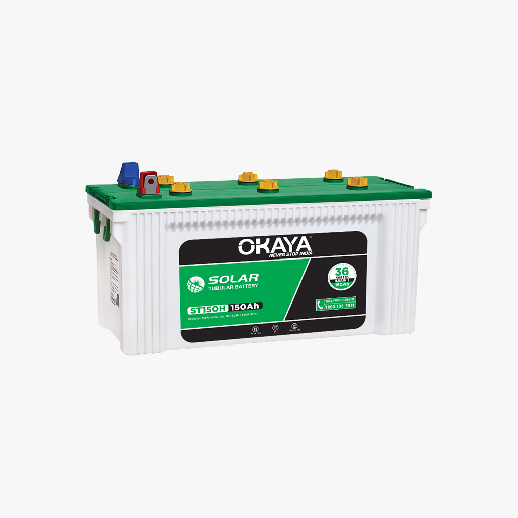 Okaya ST150H 150 Ah Solar Battery 36 Months Warranty