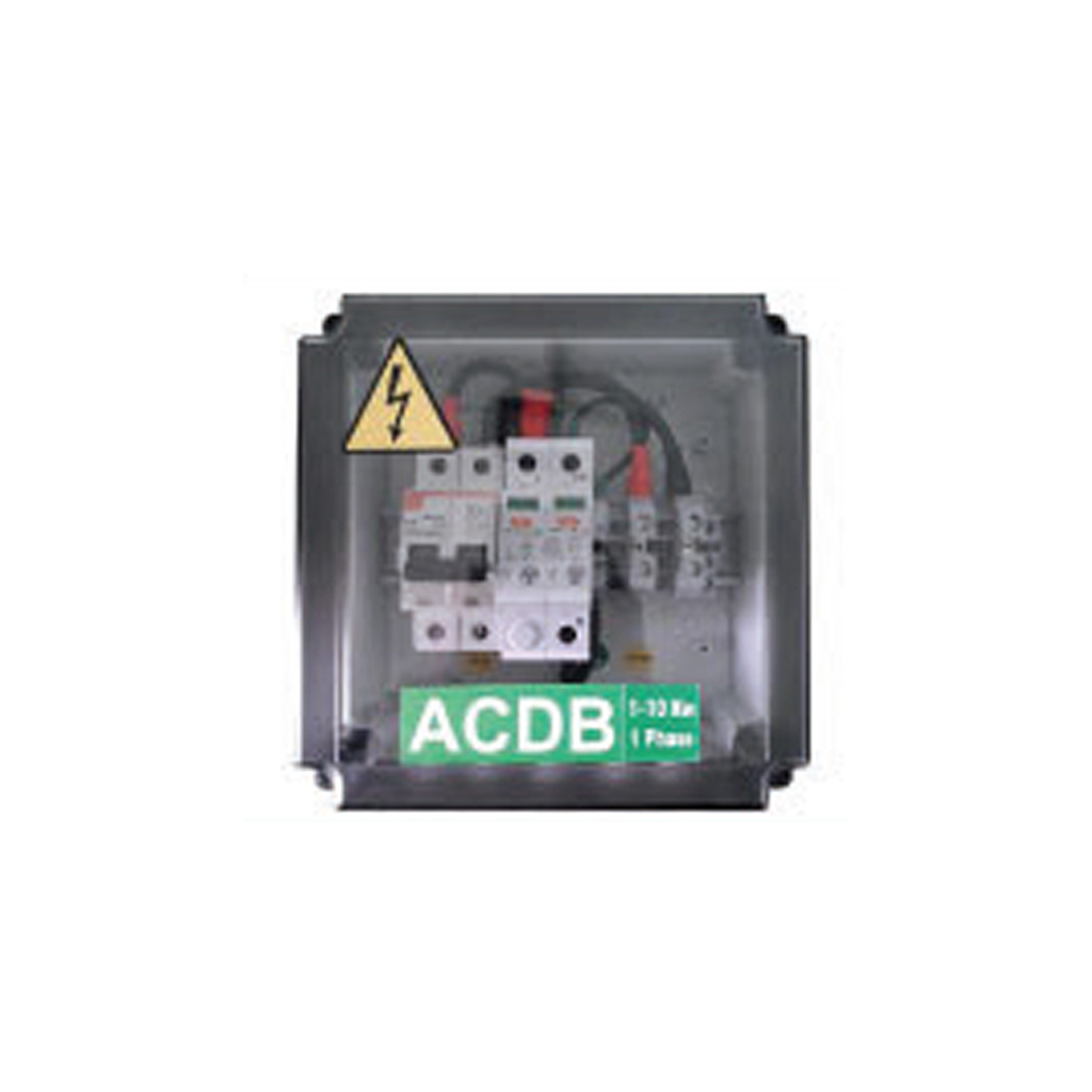 Solar AC Distribution Box (ACDB) 5-10 KW 3 Phase