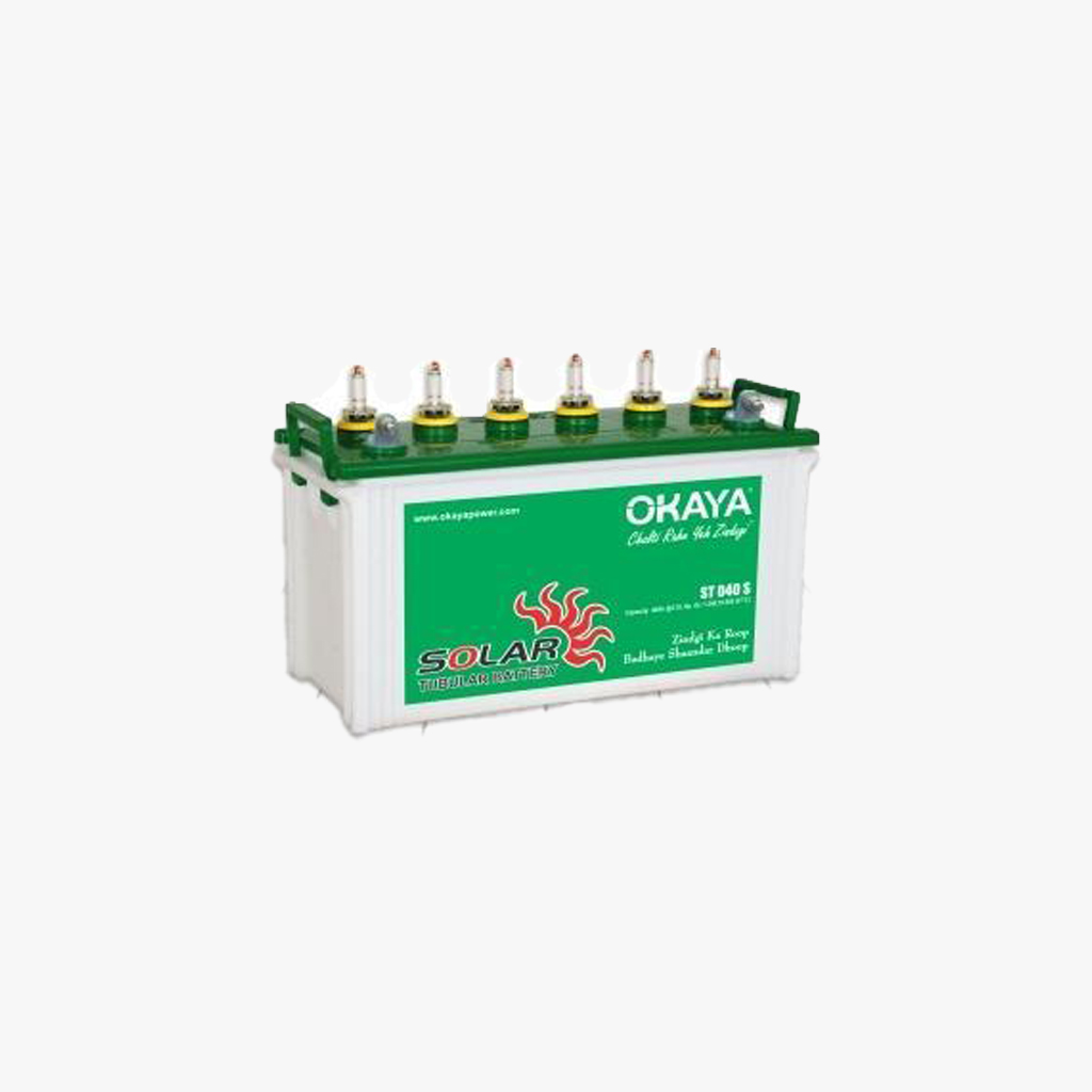 Okaya ST040S 40 Ah Solar Battery 60 Months Warranty