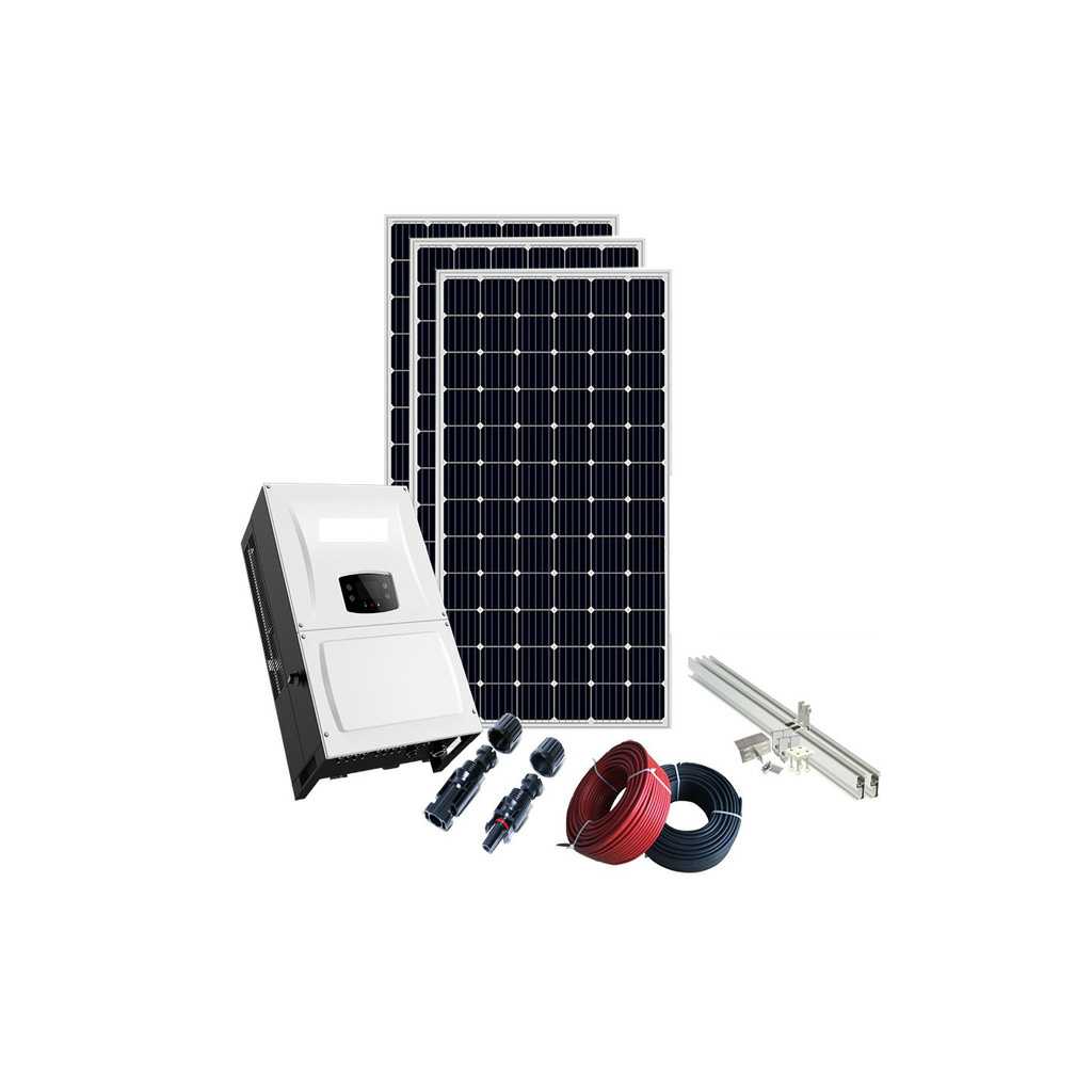 Customised 2 KW On-Grid Solar Power Plant Kit
