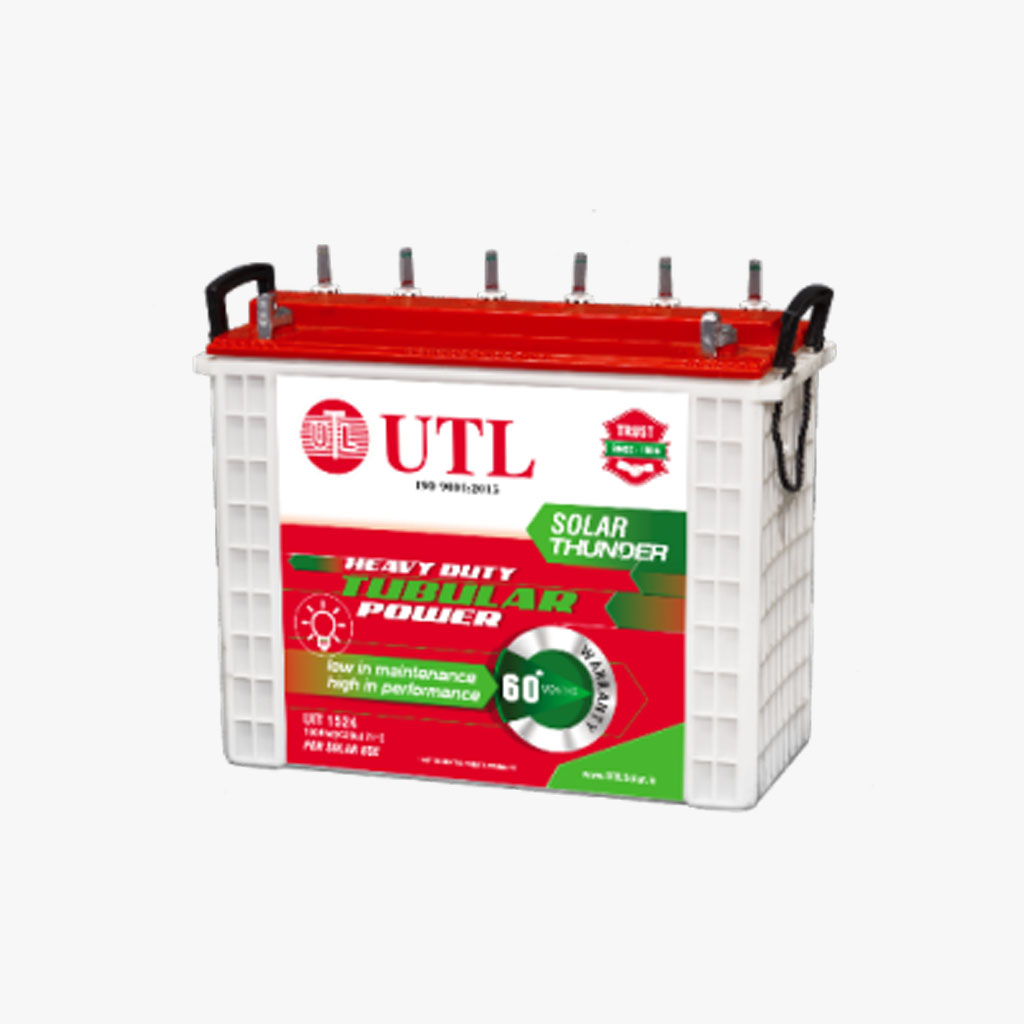 UTL 200Ah 12Volt Solar Tubuler Battery with 60 Months Warranty