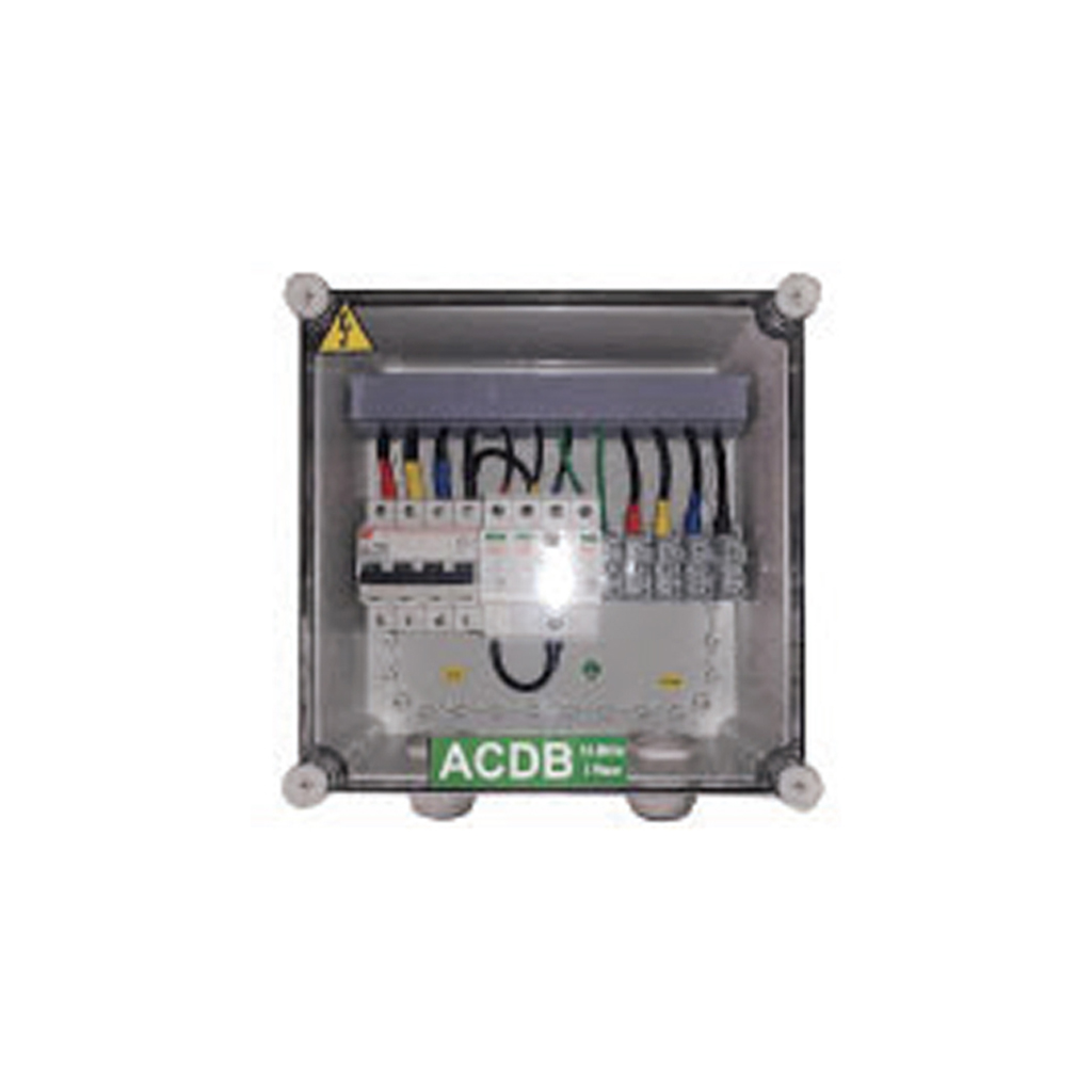 Solar AC Distribution Box (ACDB) 21-35 KW 3 Phase 63A