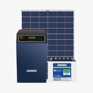 LUMINOUS 1.5 KWp Solar Super Smart Home System