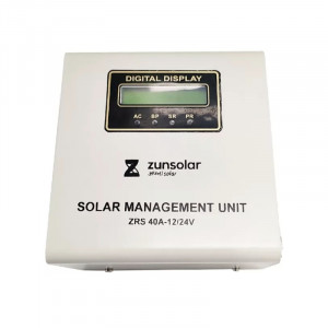 ZunSolar ZRS 40A-12/24V Solar Management Unit (SMU)