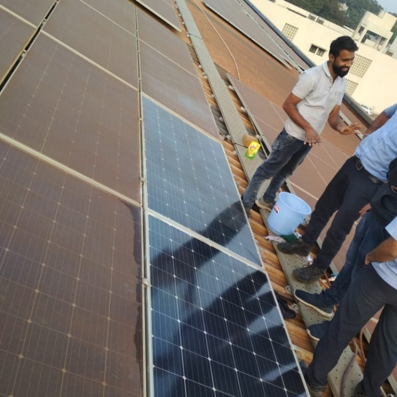Anti Dust coating for Solar PV Modules