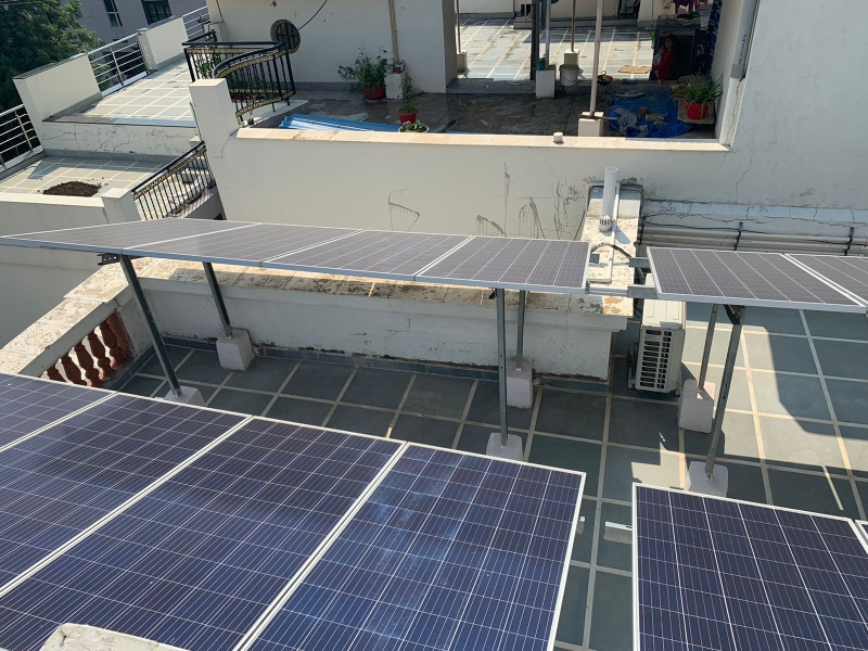 8 kW,Residential,On-Grid Solar Power Plant with Net-Metering 
