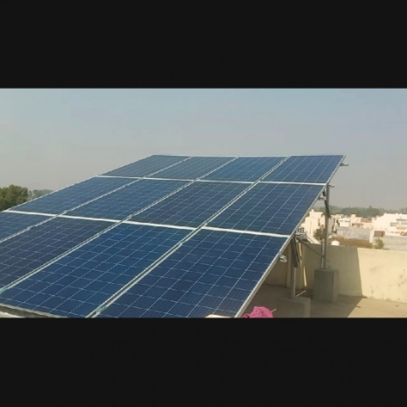 4 Kw warree solar power plant