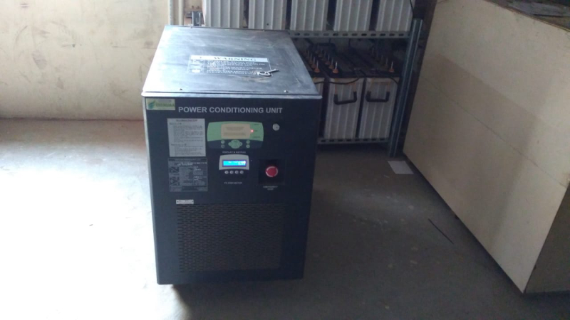 10KW,Showroom,Hybrid Solar Power Plant with 18 KWh Battery bank