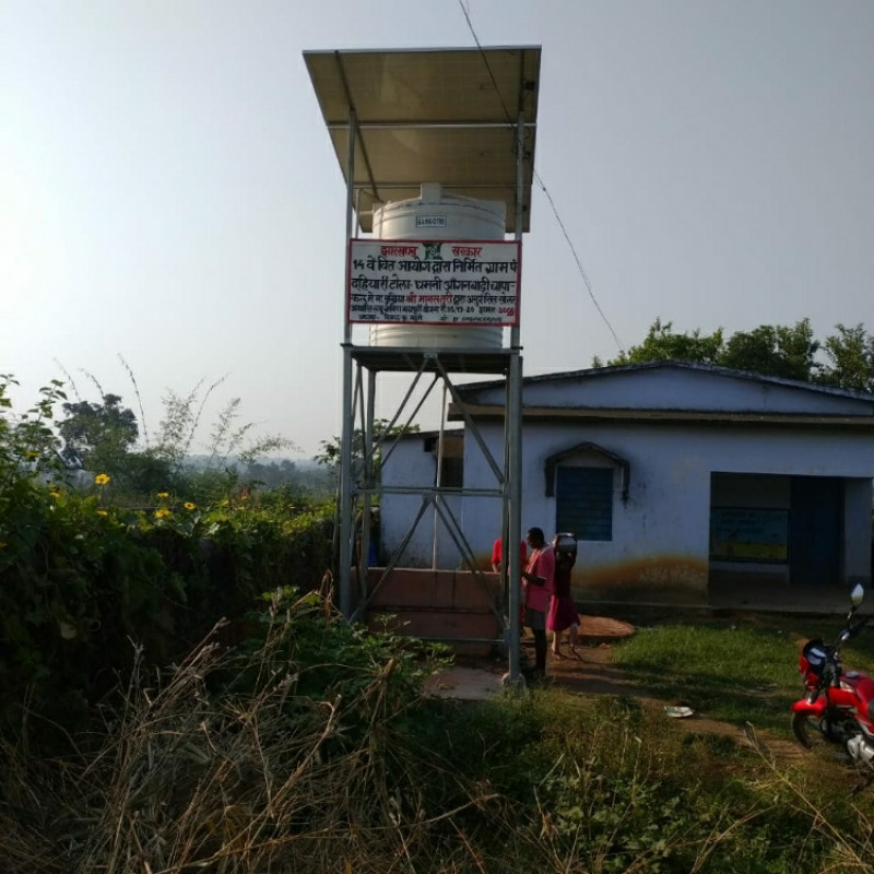 solar power plant and solar water pump