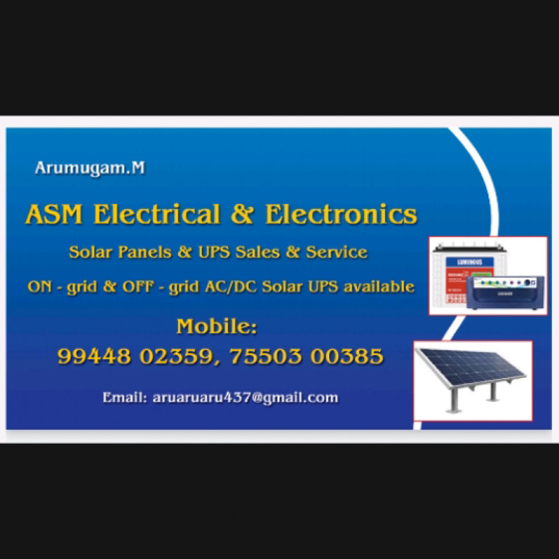 Asm Electrical &electronics